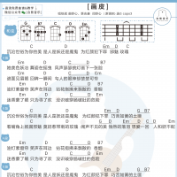 纸砚zyan 画皮尤克里里谱 白熊音乐