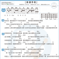 周杰伦《浪漫手机》尤克里里谱  白熊音乐