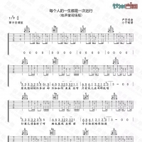 [民谣]尹吾《每个人的一生都是一次远行》吉他谱 小宁吉他
