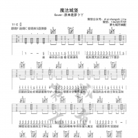 魔法城堡吉他谱 Cover:原来是萝卜丫 第7城市