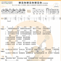 八三夭《想见你想见你想见你》尤克里里谱 白熊吉他