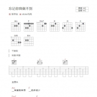 [忘记你我做不到吉他谱]张学友《忘记你我做不到》和弦吉他谱 ...