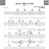 有没有一种思念永不疲惫吉他谱B调 晓依  第7城市
