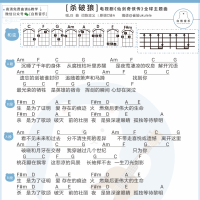 JS《杀破狼》尤克里里谱 白熊音乐