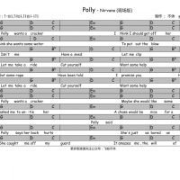 [Polly吉他谱]Nirvana《Polly》 吉他谱  飞啦不休