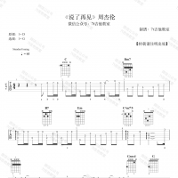 说了再见吉他谱 周杰伦 7t吉他教室