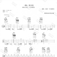 枫吉他谱 周杰伦 7t吉他教室