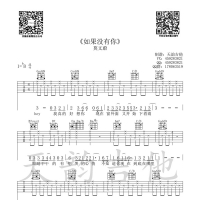 如果没有你吉他谱 莫文蔚 天韵吉他