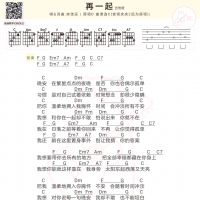 再一起吉他谱 余佳运 白熊音乐