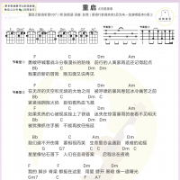 [重启之极海听雷主题曲]朱一龙/张韶涵《重启》尤克里里谱 白熊音乐 ...