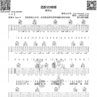 酒醉的蝴蝶 崔伟立 吉他谱 第7城市编配