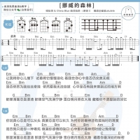 挪威的森林尤克里里弹唱谱 伍佰 白熊音乐