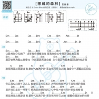 挪威的森林吉他弹唱谱 伍佰 白熊音乐