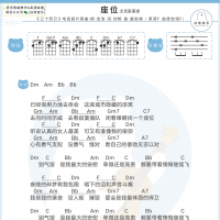 [三十而已片尾曲]座位尤克里里谱 金池 白熊音乐