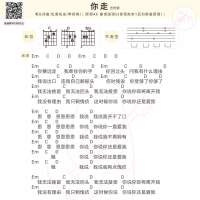 你走吉他谱 松紧先生（李宗锦） 白熊音乐