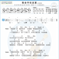 我会守在这里尤克里里谱 毛不易[以家人之名片尾主题曲]白熊音乐 ...