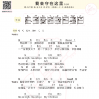 我会守在这里吉他谱和弦版及歌词 毛不易[以家人之名片尾主题曲]白熊音乐 ...