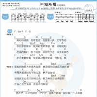 不知所措尤克里里谱 王靖雯不胖 白熊音乐