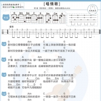 唱情歌尤克里里谱 余佳运 白熊音乐