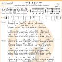 [热剧琉璃插曲]千年之恋尤克里里谱 双笙 白熊音乐