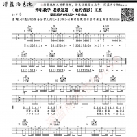 她的背影吉他谱 王杰 深蓝雨吉他
