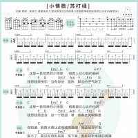苏打绿《小情歌》尤克里里谱 白熊音乐