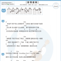 周杰伦《爱情废柴》尤克里里谱 白熊音乐