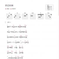 桥边姑娘吉他谱和弦版 海伦