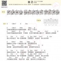 [花木兰主题曲]自己吉他谱  白熊音乐
