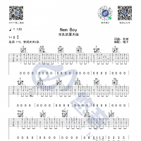 乐队的夏天版本《new boy》吉他谱 悠音