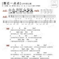 靠近一点点尤克里里弹唱谱 白熊音乐