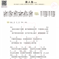 林俊杰《美人鱼》吉他谱及歌词 白熊音乐