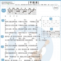 八三夭×房东的猫《不摇滚》尤克里里谱 白熊音乐