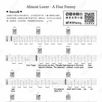 Almost Lover吉他谱 Nancy南音吉他