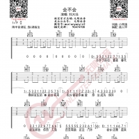 会不会吉他谱 刘大壮 无限延音