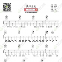 孙燕姿《我怀恋的》吉他弹唱谱 弦木吉他