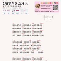 五月天《垃圾车》尤克里里弹唱谱及教学视频  喵了个艺