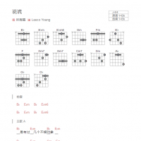 说谎吉他谱和弦版 林宥嘉