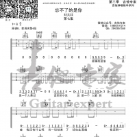刘大壮《忘不了的是你》吉他谱 吉他专家