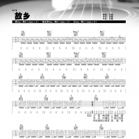 许巍《故乡》吉他谱及教学视频 蓝莓吉他