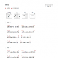 空心吉他谱和弦版 光泽