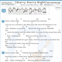 Lianne La Havas《Starry Starry Night》尤克里里谱 白熊音乐