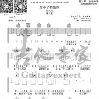 忘不了的是你 刘大壮原版吉他谱