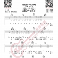 白小白 我爱你不问归期 吉他谱 无限延音编配