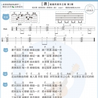万茜《浪》尤克里里谱 白熊音乐