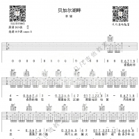 「吉他弹唱入门系列教程」第三十七集-「贝加尔湖畔」李健，免费教学，吉他谱 ...
