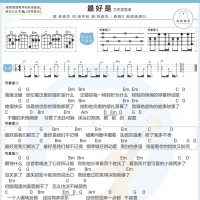JJ林俊杰《最好是》尤克里里弹唱谱及教学视频 白熊音乐