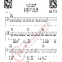 梁静茹 会呼吸的痛 吉他谱 无限延音编配