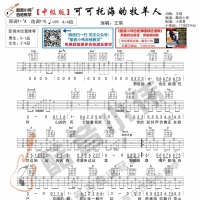 [中级版]王琪《可可托海的牧羊人》吉他谱 酷音小伟吉他