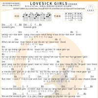 BLACKPINK《Lovesick Girls》尤克里里弹唱谱 白熊音乐